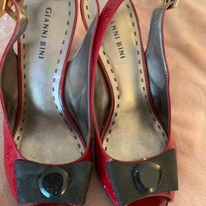 Red Gianni Bini Sandals